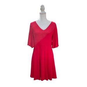London Times Dress / Size 10 / Red